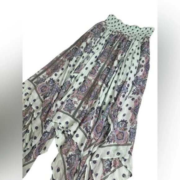 FREE PEOPLE | FLY AWAY Asymmetrical handkerchief midi Skirt - Picture 3 of 6